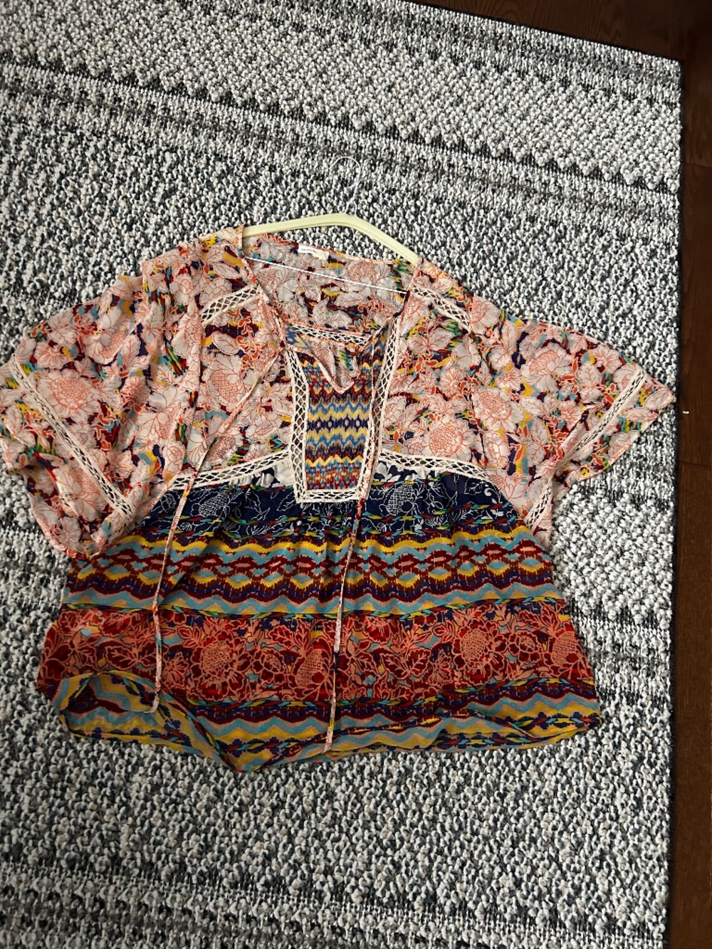Anthropologie sheer blouse